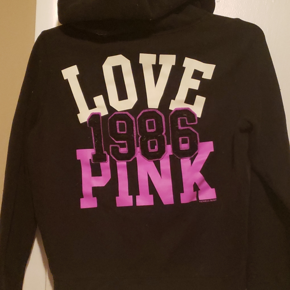 PINK pullover hoodie